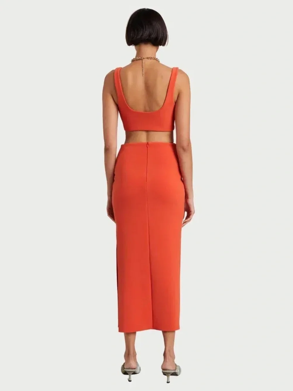 NWT Bec + Bridge Clover Skirt in Flame Size 2